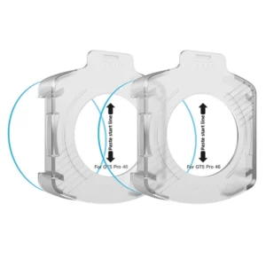 Tech-Protect Easy Set+ 2-pack apsauginis stiklas skirtas Huawei Watch GT 5 Pro 46 mm - skaidrus - Image 3