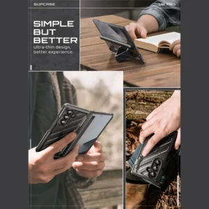 Supcase Unicorn Beetle Pro dėklas skirtas Samsung Galaxy Z Fold 7 - juodos spalvos - Image 9