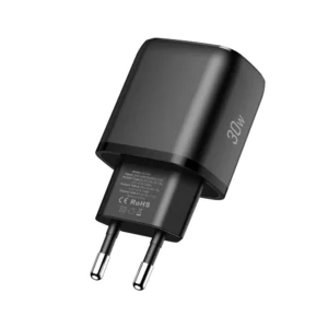 Tech-Protect NCA30 PD 30W / QC3.0 USB-A / USB-C wall charger - juodos spalvos - Image 3