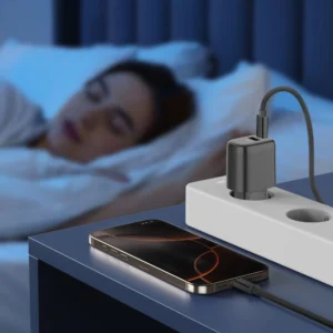 Tech-Protect NCA30 PD 30W / QC3.0 USB-A / USB-C wall charger - juodos spalvos - Image 7