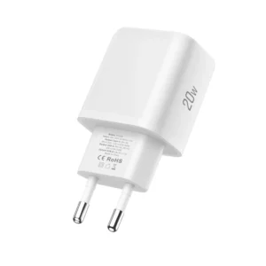 Tech-Protect NCA20 PD 20W QC3.0 USB-A / USB-C laidinis įkroviklis + USB-C / Lightning Kabelis 100cm - baltos spalvos - Image 5