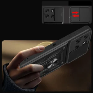 Tech-Protect CamShield Pro dėklas skirtas Motorola Moto G86 5G - juodos spalvos - Image 4