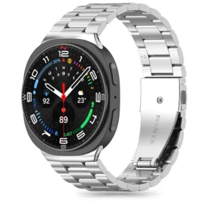 Tech-Protect Stainless Steel apyrankė skirta Samsung Galaxy Watch 40/44/46 mm - sidabro spalvos