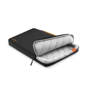 Tech-Protect Defender RS krepšys nešiojamam kompiuteriui 15-16 - juodos spalvos - Image 5