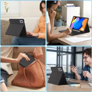 Tech-Protect SC Pen + Keyboard dėklas skirtas Lenovo Idea Tab 11.0 TB-336 - juodos spalvos - Image 8
