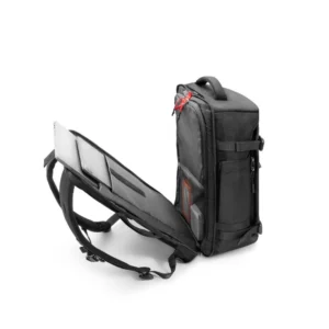 Tech-Protect Defender S40 Backpack for Ryanair & Wizzar, 20L Laptop - juodos spalvos - Image 7