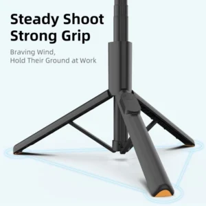 Asmenukių lazda Tech-Protect L09S su šaštyvu - juodos spalvos - Image 7