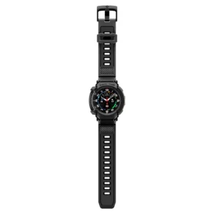 Spigen Rugged Armor Pro apyrankė skirta Samsung Galaxy Watch 8 Classic 46mm - Matte juodos spalvos - Image 8