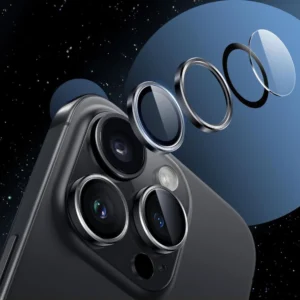 Tech-Protect Camring Fit+ kameros apsaugar skirtas Apple iPhone 17 - Clear - Image 3