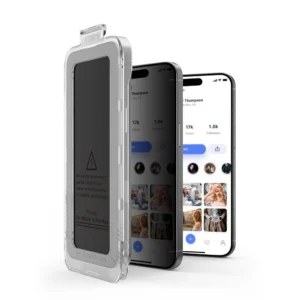 Tech-Protect Quick Set Spy+ Privacy Glass 2-pack skirtas Apple iPhone 14 Pro - Image 3