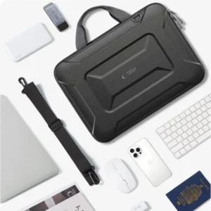 Tech-Protect Ranger-X Tactical kompiuterio dėklas skirtas 15-16" - juodos spalvos - Image 9