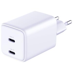 Laidinis įkroviklis 3MK Hyper Charger PD 45W GaN QC4+ PPS 2C Super-Fast Charge 2.0 baltos spalvos - Image 5