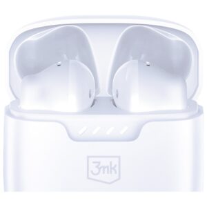 Ausinės TWS 3MK Movepods Bluetooth 5.4 baltos spalvos - Image 5