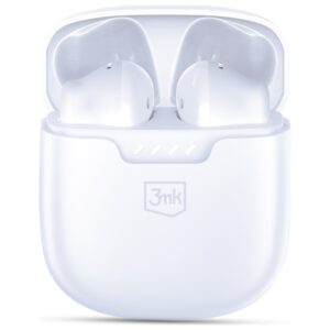Ausinės TWS 3MK Movepods Bluetooth 5.4 baltos spalvos - Image 8