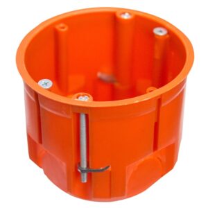 Montavimo dėžutė Pawbol A.0044LP, 68 x 60 mm, su varžtais - Image 1