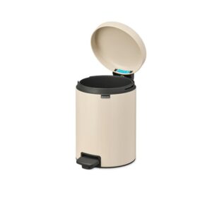 Šiukšliadėžė Brabantia, šviesiai ruda, 5 l, 27.1 cm