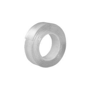 Dvipusė lipnioji juostelė CENTRUM 91237, 1m × 18mm, skaidri