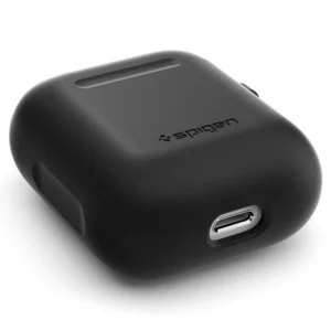 Spigen AirPods 1/2 dėklas - juodos spalvos - Image 5