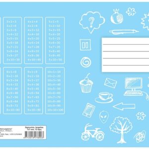 Sąsiuvinis langeliais, 12 lapų - Image 3