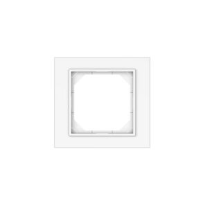 Vienvietis rėmelis VILMA QR1000, baltos spalvos - Image 1