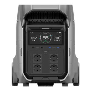 Set: EcoFlow Delta Pro 3 power station + 2x 400W photovoltaic panel. - Image 3
