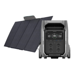 Set: EcoFlow Delta Pro 3 power station + 400W photovoltaic panel. - Image 1