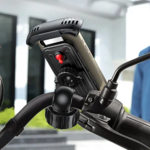 Ugreen Universal Bike Phone Holder for Bike Motorcycle Handlebar juodos spalvos (LP494 juodos spalvos) - Image 9