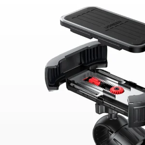 Ugreen Universal Bike Phone Holder for Bike Motorcycle Handlebar juodos spalvos (LP494 juodos spalvos) - Image 5