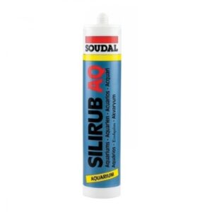 Soudal silirub silikonas skaidrus akvariumams 310ml - Image 1