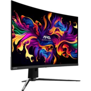 Monitorius MSI MAG 321CUP QD-OLED 31.5" / UHD / 165Hz / 0,03ms MPRT / juodos spalvos - adjustable stand - PD 15W - Image 2