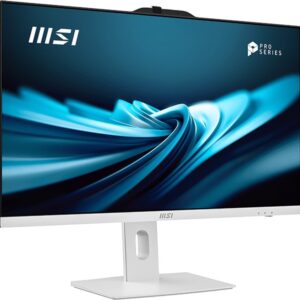 All-in-one MSI PRO AP272P 14M-882XEU i5 / 16GB / 500GB SSD / 27" FHD / NoOS / baltos spalvos - reguliuojamas stovas - Image 4