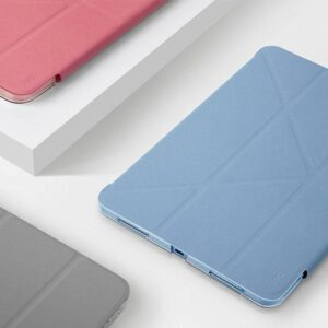 UNIQ dėklas Camden Apple iPad 10.9" 10 gen. (2022) / iPad 11" A16 (2025) pilkos spalvos fossil Antimicrobial - Image 5