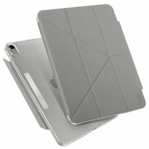 UNIQ dėklas Camden Apple iPad 10.9" 10 gen. (2022) / iPad 11" A16 (2025) pilkos spalvos fossil Antimicrobial - Image 1