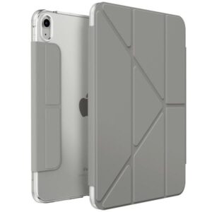 UNIQ dėklas Camden Apple iPad 10.9" 10 gen. (2022) / iPad 11" A16 (2025) pilkos spalvos fossil Antimicrobial - Image 4