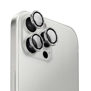 UNIQ Optix Aluminium Camera Lens Protector Apple iPhone 16 Pro 6.3" / 16 Pro Max 6.9" white shimmer