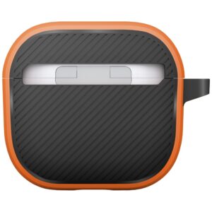 Dėklas UNIQ Clyde skirtas AirPods 4 Lock Case oranžinės spalvos - Image 4