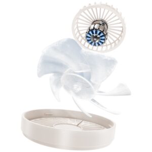 Rankinis ventiliatorius USAMS LiFE LU02 baltos spalvos - Image 8