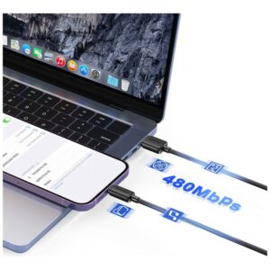 Kabelis USAMS KY Series US-SJ694 2.4A Lightning į USB-A 2m baltos spalvos - Image 5