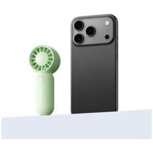 Rankinis ventiliatorius USAMS Mini Pocket ZB354 rožinės spalvos - Image 6