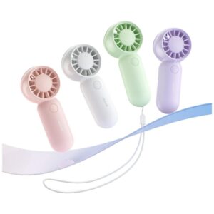 Rankinis ventiliatorius USAMS Mini Pocket ZB354 rožinės spalvos - Image 9