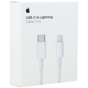 MM0A3ZM/A Apple USB-C/Lightning 87W kabelis 1m baltas spalvos