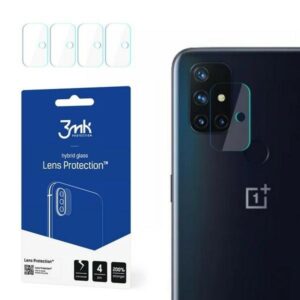 3MK Flexible Glass LENS ONEPLUS NORD N10 5G Hybrid Glass FOR 4 vnt CAMERA - Image 1