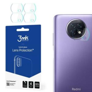 3MK Flexible Glass LENS Xiaomi Redmi Note 9T 5G Glass FOR 4 vnt CAMERA - Image 1