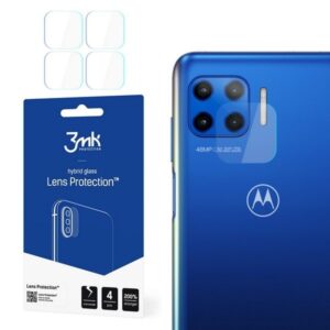 Hybrid Glass 3MK Flexible Glass LENS MOTOROLA MOTO G 5G PLUS FOR CAMERA 4 vnt. - Image 1