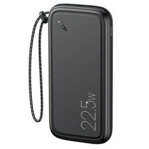 USAMS PowerBank PB56 10000MAH 22.5W 2XQC3.0+PD juodos spalvos 10KCD15101 (US-CD151)
