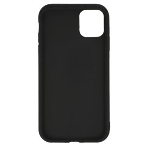 Back Dėklas MATT skirtas Apple iPhone 11 juodos spalvos - Image 3