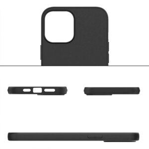 Back Dėklas MATT skirtas Apple iPhone 11 juodos spalvos - Image 5