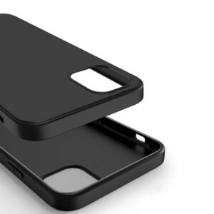 Back Dėklas MATT skirtas Apple iPhone 11 juodos spalvos - Image 6