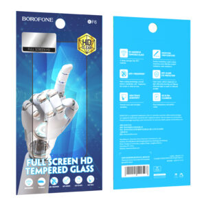 Borofone Apsauginis stiklas BF6 Diamond Armor Full Screen HD skirtas Apple iPhone 15/16 - 10 vnt - Image 9