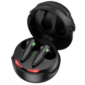Borofone Ausinės Bluetooth TWS BW57 Mecha juodos spalvos - Image 2
